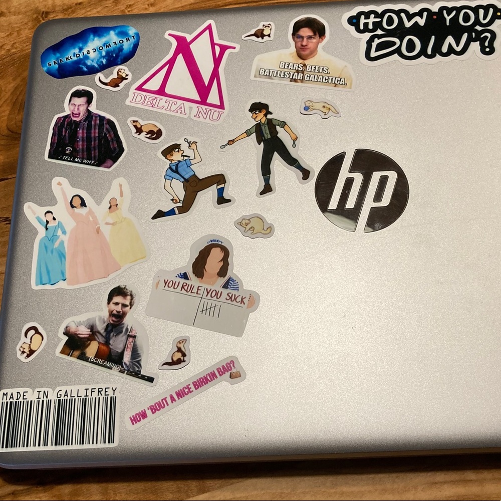 Custom vinyl stickers!